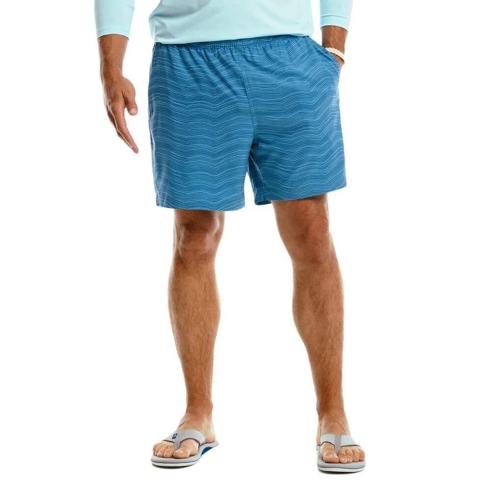 Southern Tide Men's Rip Channel Roswell Performance Short Blue Ridge XL